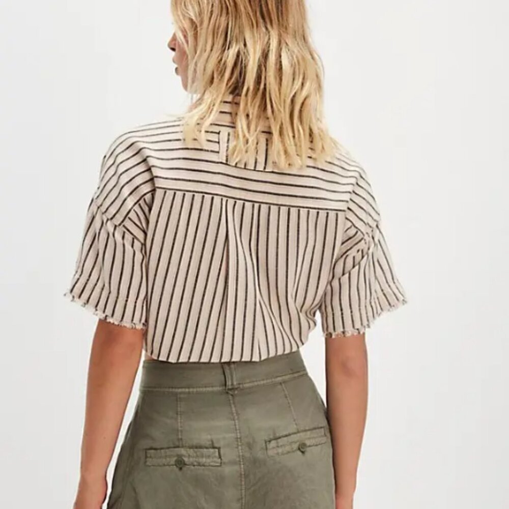 Free People Marina Trouser Shorts NWT Size 2 - Picture 4 of 9